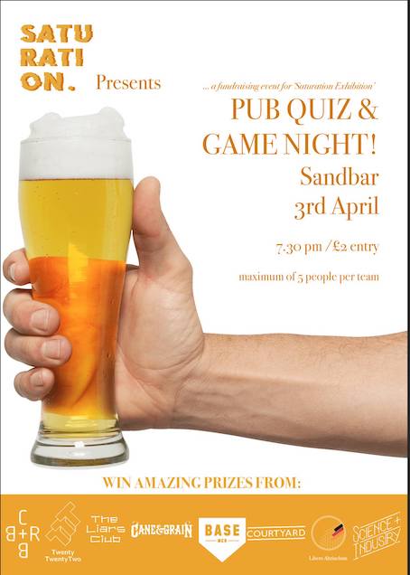 Saturation Pub Quiz